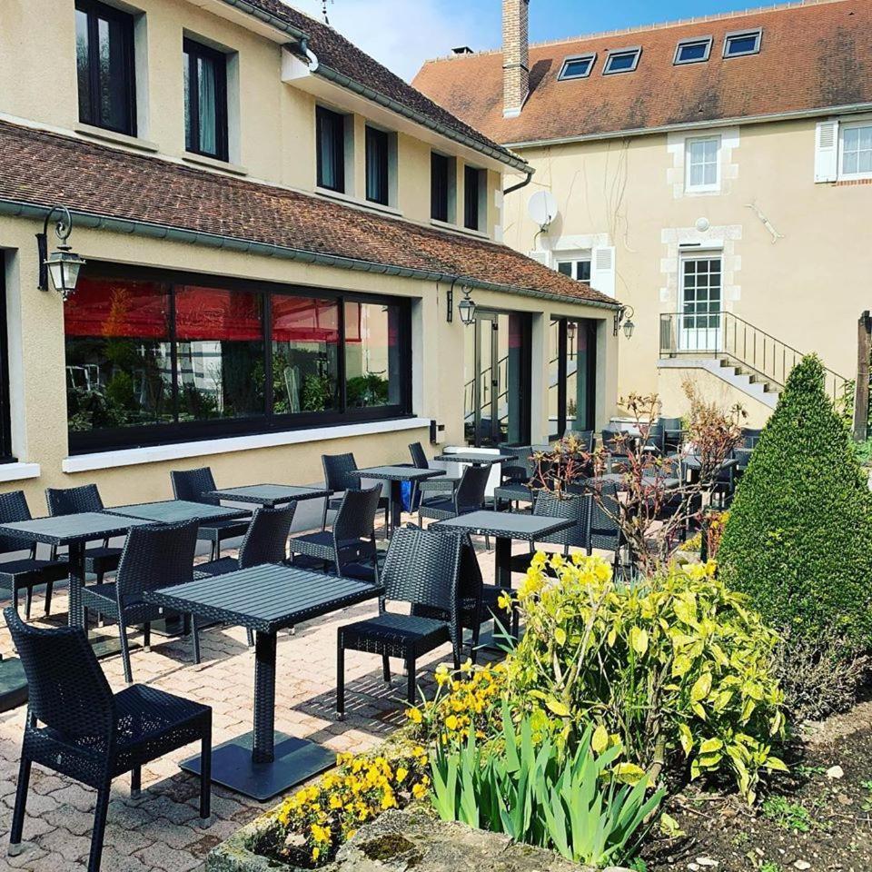 Logis Hotel Restaurant Le Moulin De La Coudre Venoy Екстер'єр фото