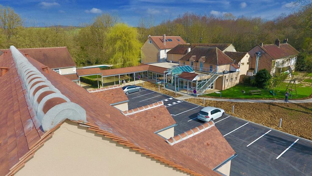 Logis Hotel Restaurant Le Moulin De La Coudre Venoy Екстер'єр фото
